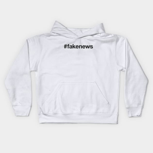 FAKE NEWS Kids Hoodie by eyesblau